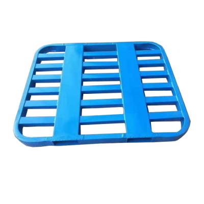 China Folding Cheapest Iron Steel Metal Pallet China Storage 1200x1000 Sheet Metal Pallet for sale