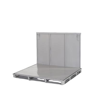 China Liquid Container Folding Metal Container Bulk Containers Galvanized Metal Box for sale