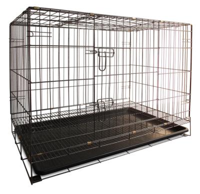 China Big Pet Folding Bold Breathable Cat Cage Large Cat Cage House With Wheel Single Layer for sale