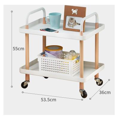 China Viable Daily Necessities Corner Kitchen Shelves Movable Single Multi-Layer Storage Cart Organizer Kitchen Storage Shelf Rack for sale