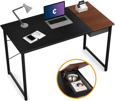 China Adjustable PC Computer Home Office (Waistline) Desk Table with Storage Side Bag and Iron Hooks Metal Sight Stable Workstation for sale