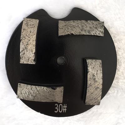 China DT015 Concrete Metal Pad Marble Granite Diamond Grinding Tools For Floor Grinder for sale