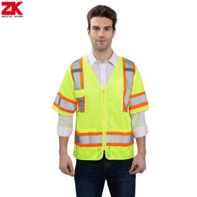 China Safety vest 360 degree safety visibilty hi reflective force volunteer workers vest for sale