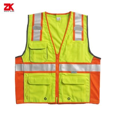 China Hot Selling Safety Vest Security Vest With Reflective Vest ANSI107 Standard for sale