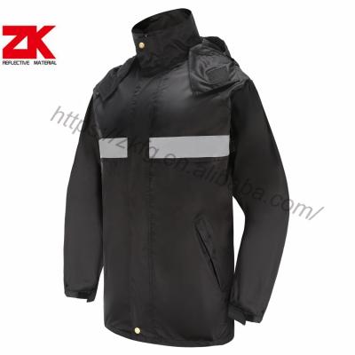 China Reflective Water Proof Wholesale Jacket Warning Safety Reflective Jackets For MEN for sale