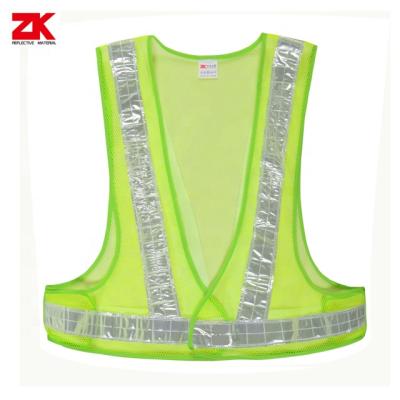 China High Visibility Breathable Fluorescent Vest Hi Viz Reflective Vest for sale