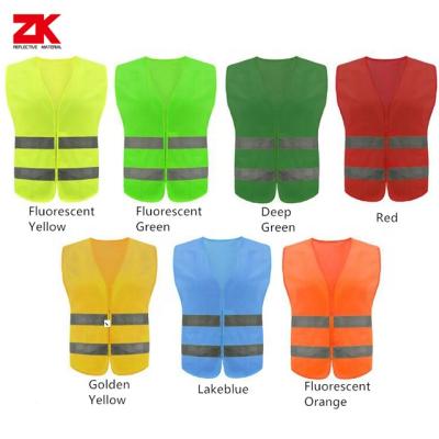 China Wholesale 80g Reflective Cloth Vest Reflective Vest for sale