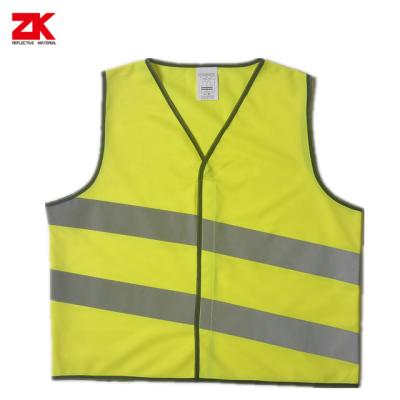 China Reflective Safety Vest Quality Two International Stripes Tape Kids Safety Vest for sale