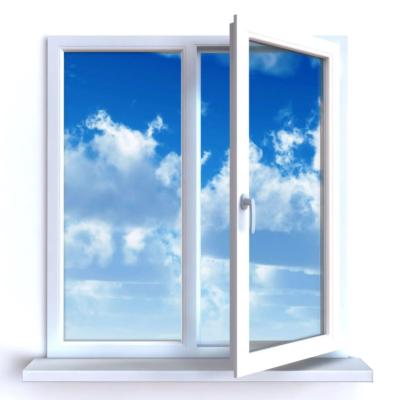 China Magnetic Screen pvc windows Vinyl window manufacturer PVC profile casement windows UPVC doors and windows for sale