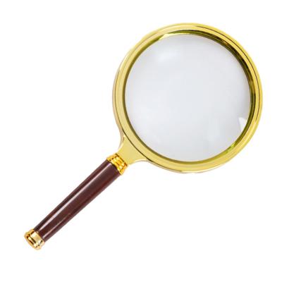 China Magnify 5 Periods High Quality HD Reading Magnifier Safety Magnifiers For Sale for sale