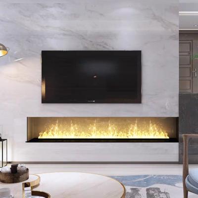 China 5000mm Modern 3D Steam Water Electric Fireplace For Indoor for sale