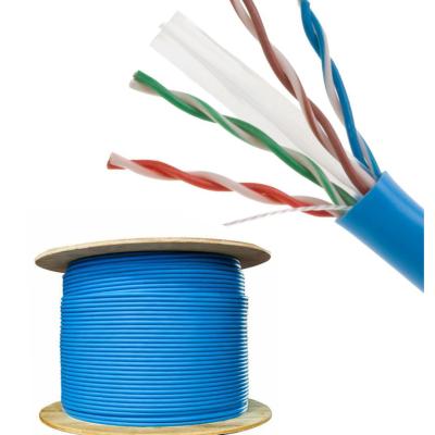 China Best price 305m PVC jacket copper communication sftp utp cat6 indoor outdoor cable for outdoor indoor network for sale