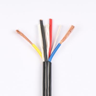 China Fire alarm system connection 18,20,22awg 4 core, 6 core fire resistant delay and shielded fire alarm cable and control cable for sale