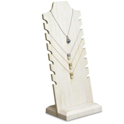 China Jewelry Disply China Professional Manufacture Mannequin Bust Jewelry Wooden Necklace For Necklace Display Stand Wholesale for sale