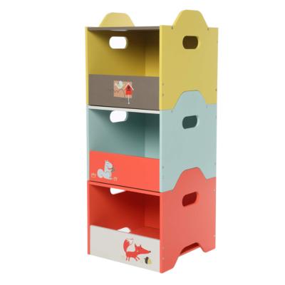 China China Custom High Quality Wooden Barrel Toy Storage Container Organizer for sale