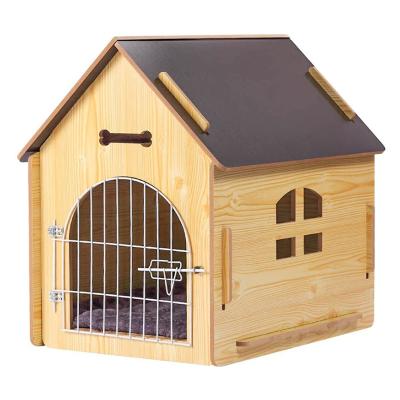 China Various Breathable Promotional Goods Using Wooden Cat Pet House Dog Cage for sale