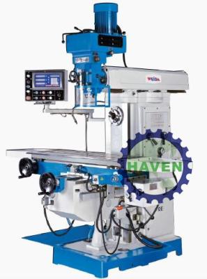 China Turret universal radial milling machine / horizontal milling machine equipment for sale