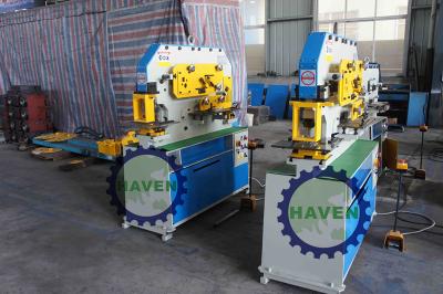 China Single cylinder hydraulic iron worker machinery multl purpose low noise for sale