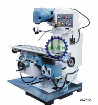 China Swivel Head Vertical Universal Milling Machine 2.2 kw with CE standard for sale