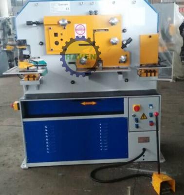 China Hydraulic Comebined Punching and Shearing Machine hydraulic iron worker Machine for sale