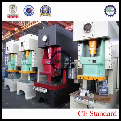 China Jh21 Series Open Back Power Press Machines with Dry Clutch and Hyraulic Overload Protector for sale