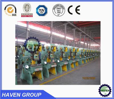 China J23 Type Open Back With Punching Machine Power Press Machines for sale