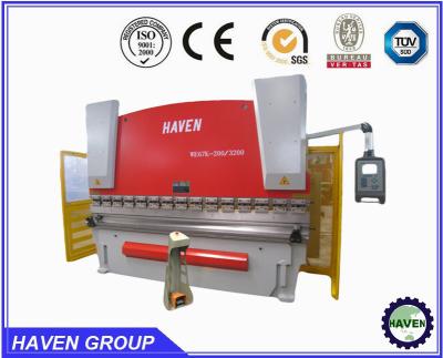 China NC Control Hydraulic Metal Press Brake Machine WC67K-200X3200 for sale