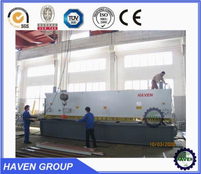 China Hydraulic Swing Beam Shearing Machine Plate Cutting and Shearing Machine for sale