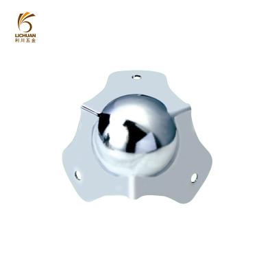 China Hot Sale Conventional Metal Flight Case Hardware Part Road Case Chrome Plated Ball Corner for sale