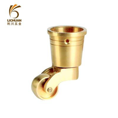 China Brass Furniture Casters Copper Casters For Furniture Sofa Fittings for sale