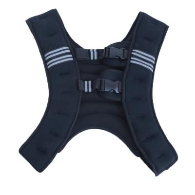 China New Product Sand Cloth + Stretch Iron High Quality Materials New Product Waterproof Length Night Running Weight Bearing Adjustable Vest for sale