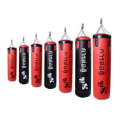 China Pu/Oxford Cloth Durable Cheap Professional Equipment Thickened Iron Chain Fitness Boxing Hanging Personal Sandbags for sale