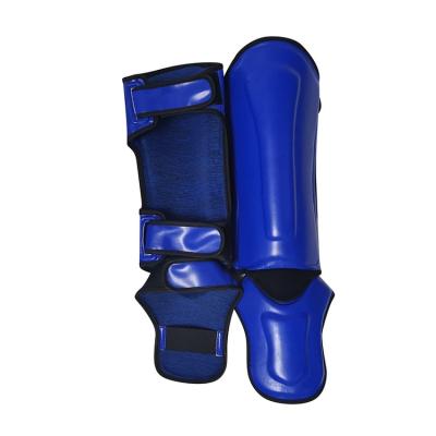 China Commercial PU+ EVA Gym Taekwondo Guard Equipment Boxing Shin Pad China Supplier Quality Assurance for sale