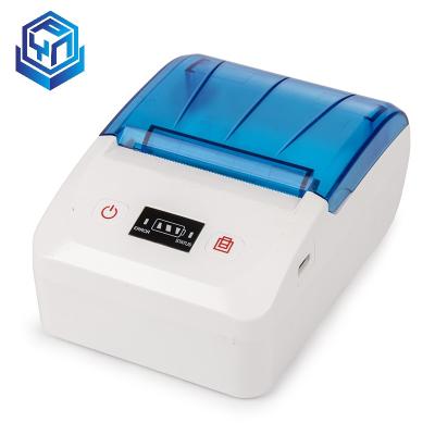 China 58mm thermal receipt printer POS machine barcode printer USB black and white printing machines for sale