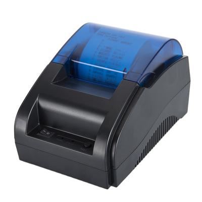 China Small Desktop Thermal Receipt POS Printer Machine Black/Blue Professional Manufacturing for sale