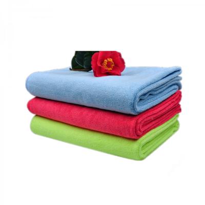 China Viable Ami Microfiber 16 x 16 in 250 GSM Ultrasonic Cut Edgess Cleaning Towels for sale