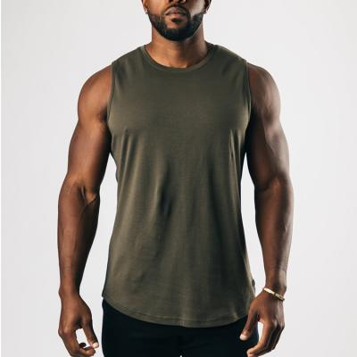 China Breathable Stretch Tank Top Man Sports Fitness Breathable High Fitness Tank Tops for sale