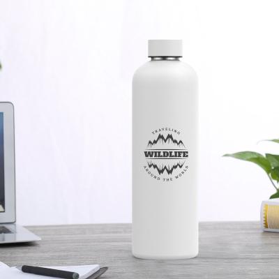 China 1000ml 34oz BPA Free Sustainable Suitable Car Cup Holder Stainless Steel Durable Water Bottle for sale