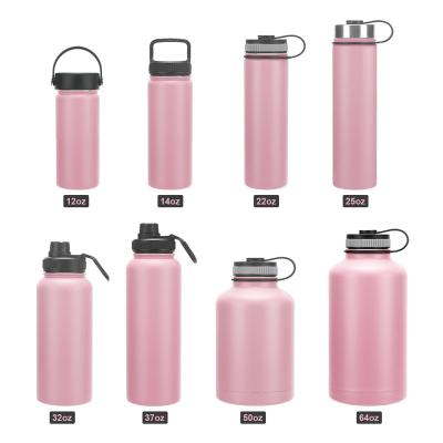 China 64OZ Sustainable Large Volume BPA Free Leak Proof Heat Insulation Double Wall Stainless Steel Flask for sale