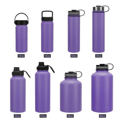 China 18oz 500ml Leak Proof Double Wall 304 Stainless Steel Sustainable BPA Free Water Bottle for sale