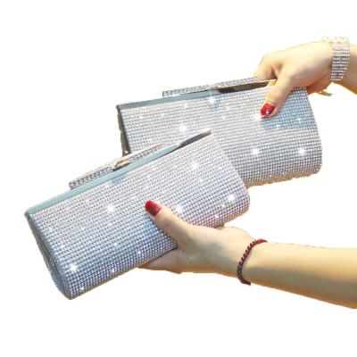 China Wedding Luxury Evening Clutch Bags Diamond Clutch Purse Shiny Bride Bridesmaid Bridesmaid Dresses Clutch Bag for sale