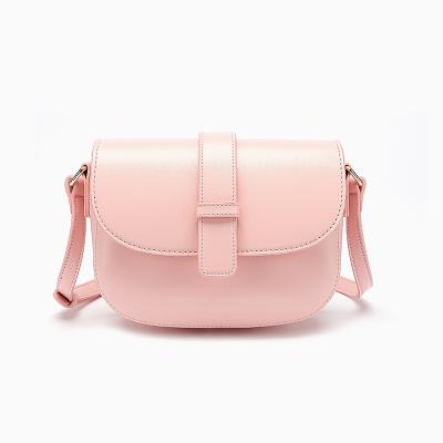 China Hot Sale Durable Classic Candy Color Shoulder Clutch Bags Small Cross - Body Handbag Saddle Bag For Women Flap for sale