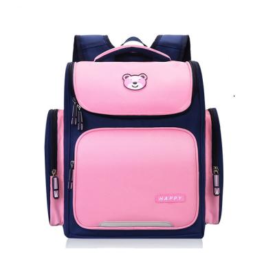 China Hot Sales Large Capacity Fashion Bear Anti-theft Reflective Waterproof School Bags Cute Schoolbags Bookbags Kids Backpacks For Boys Girls for sale