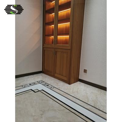 China Wholesale High Quality Wood Factory Price Solid Wood Teak Showcase Design Living Room Display Showcase for sale