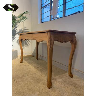 China High Quality Modern Solid Teak Wood Computer Desk Modern Solid Teak Wood Desk for sale