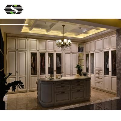 China Best Price Modern Custom Modern Furniture Large Wooden Wardrobe With Mirror for sale