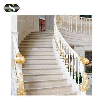 China Modern Hot Selling Prefinished Prefinished Stair Treads Wooden Stair Baluster for sale