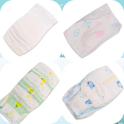 China Printed All Kind Nappies Baby Diapers Customize Disposable Nappies Huge Absorbency Shaping Push Up Pant for sale