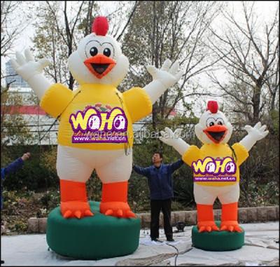 China decoration waha customized inflatable chicken for advertising zu verkaufen