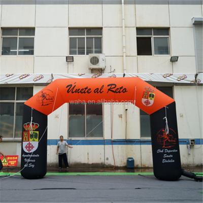 China Oxford Cloth Advertising Inflatables Arcade Inflatable Race Arch Start Finish Line zu verkaufen